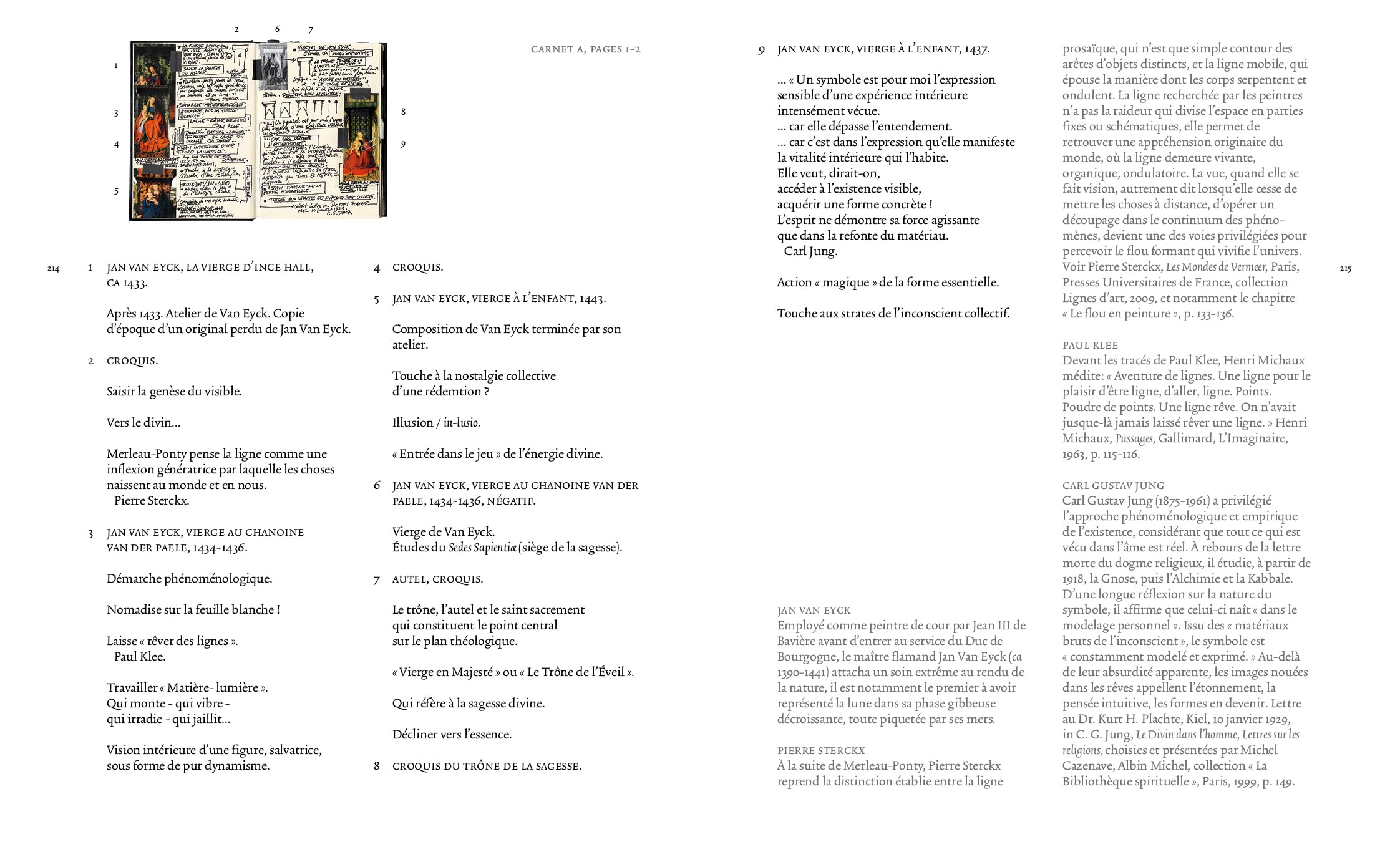 Echo: Carnets d'atelier (2011-2017)