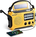 Kaito KA500 5-way Powered Solar Power,Dynamo Crank, Wind Up Emergency AM/FM/SW/NOAA Weather Alert Radio with Flashlight,Reading Lamp and Cellphone Charger, Yellow - commissions earned