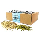 Eazy Brewing® Recambio para kit de elaboración de cerveza de 5 litros - Receta de cerveza Blanca Belga (Witbier) - Para preparar su propia cerveza artesanal – Instrucciones en Español