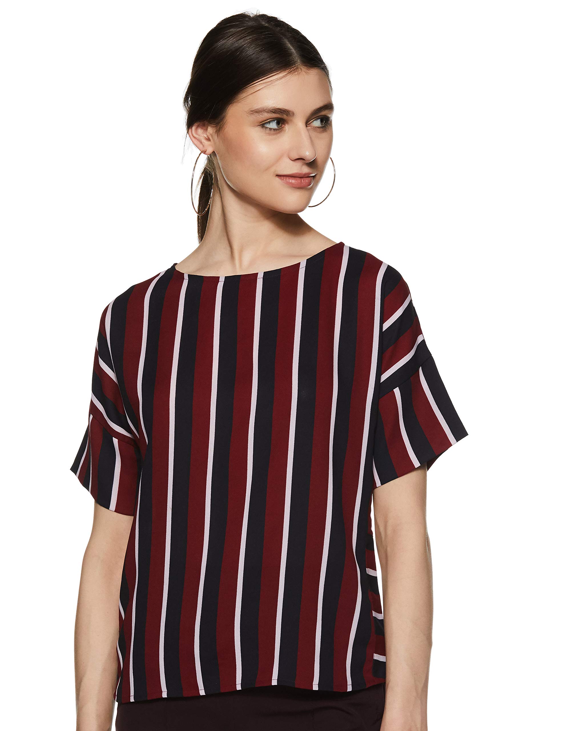 KRAVE Women Striped Regular fit Top