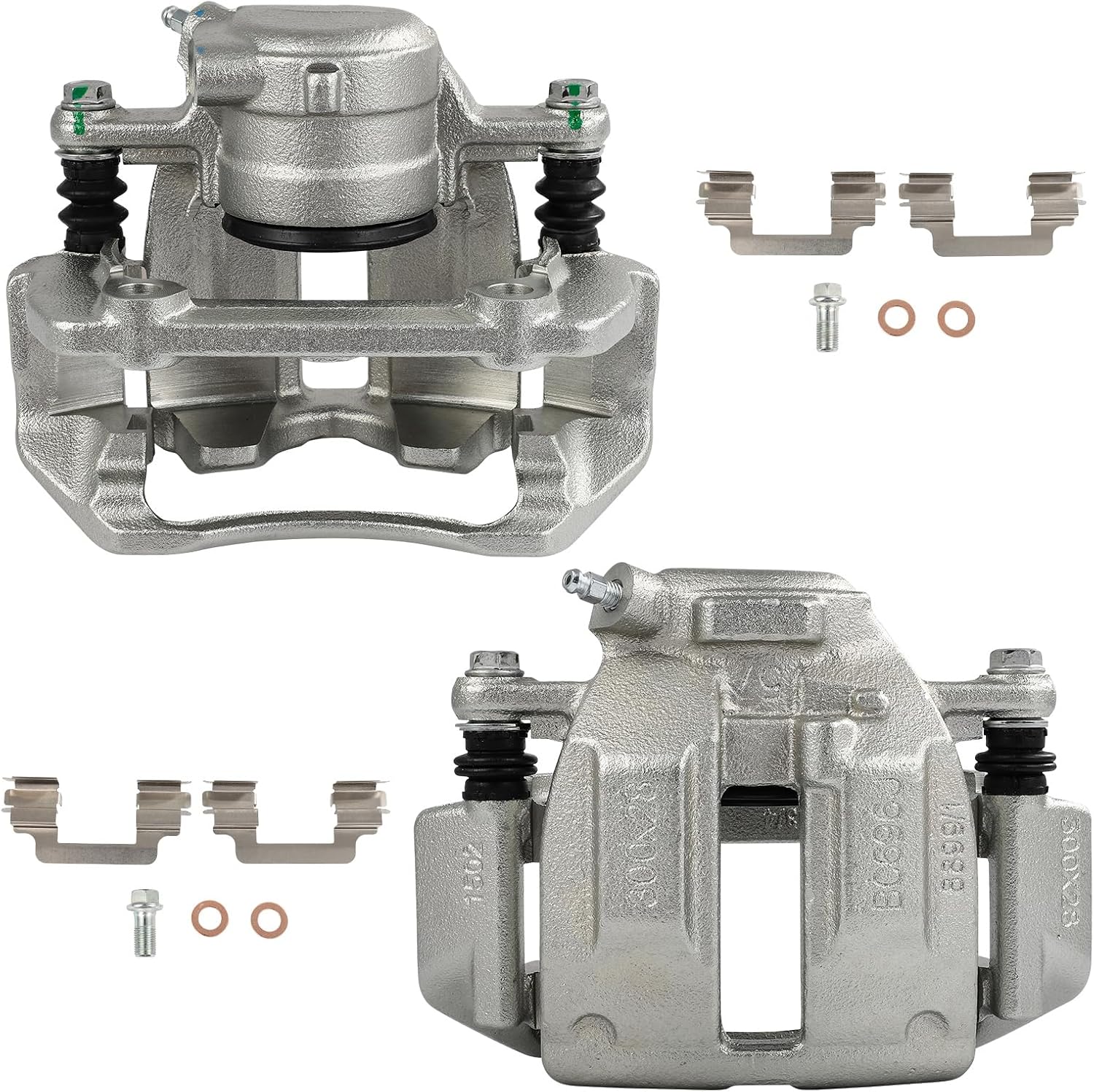 SCITOO Front Brake Calipers With Bracket 19B3124 19B3125 Compatible For Mercedes-Benz For C240 2003-2005,For Mercedes-Benz For C280 2006-2007,For Mercedes-Benz For C320 2003-2005