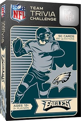 MasterPieces Game Day - NFL Philadelphia Eagles - Team Trivia Challenge, Officially Licensed