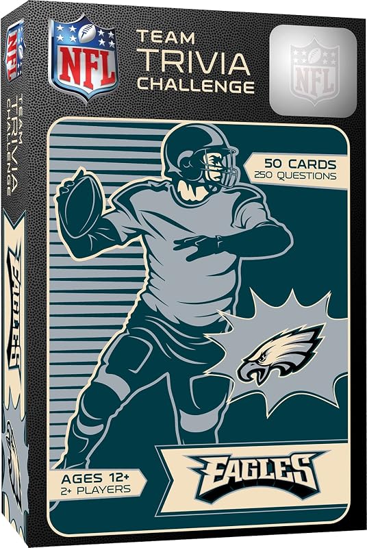 MasterPieces Game Day - NFL Philadelphia Eagles - Team Trivia Challenge, Officially Licensed