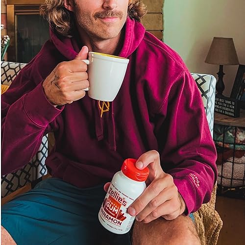 Miniatura 3 de Zellies  Goma de mascar de canela 100 sin azúcar xilitol  Sabor a canela 240 unidades paquete de 1