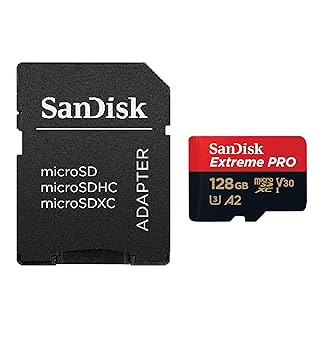 Amazon.com: SanDisk 128GB Micro SDXC Extreme Pro Memory Card