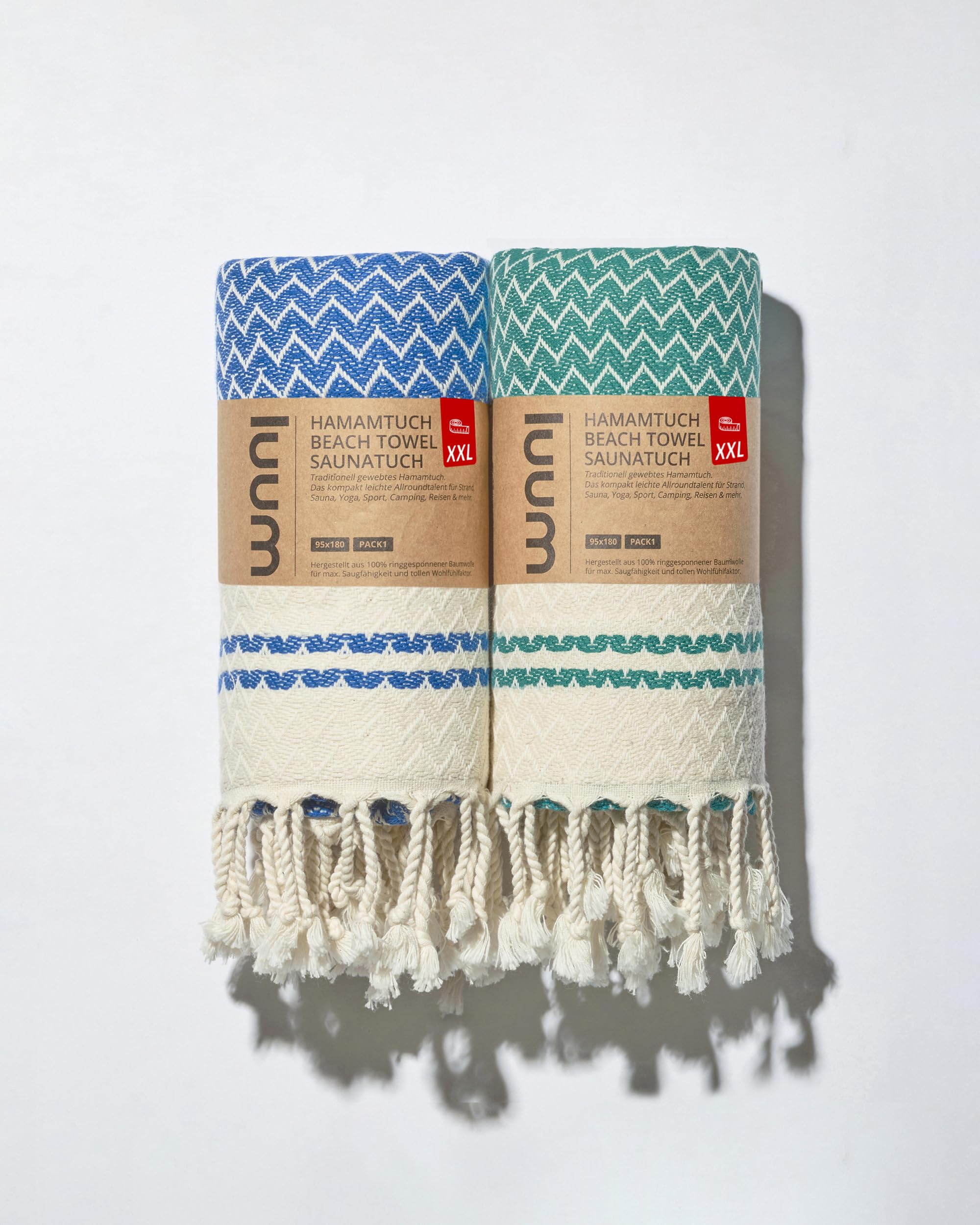 Luum Sauna Towel, Hammam Towel, Beach Towel, Picnic Blanket, Bath Towel, Travel Towel, Sauna Towel, Sauna Kilt for Men and Women, Premium Cotton, Compact, Lightweight, Quick-Drying, Benetton/Royal