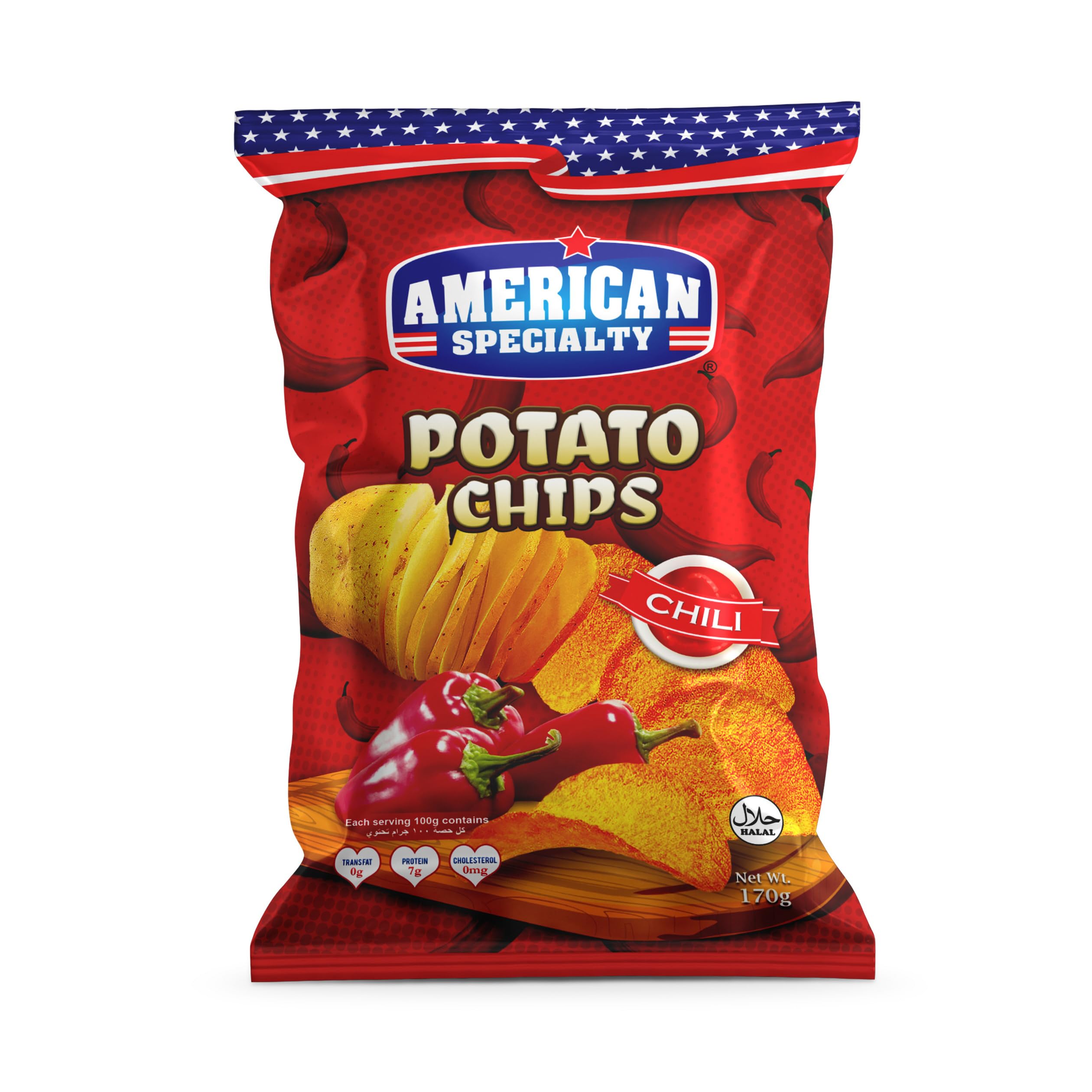 Potato Chips - Chili 170g