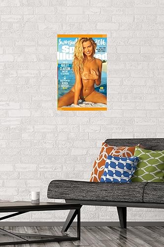 Miniatura 2 de Trends International Sports Illustrated Swimsuit Edition - Póster de pared de Hailey Clauson 16, 14.72 x 22.37 pulgadas, paquete de póster y montaje