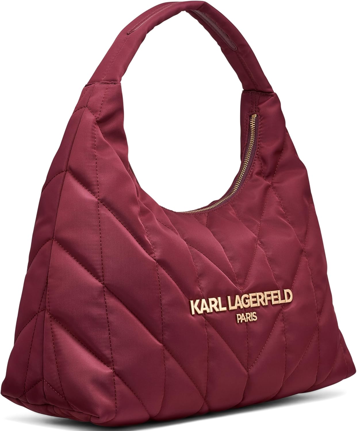 KARL LAGERFELD womens Voyage Hobo Bag With Logo - Image 2