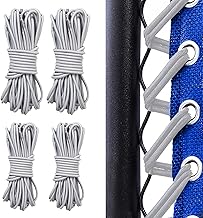 SKHAOVS 4 Pièces Corde Remplacement élastiques, Elastique Lafuma, Cordons De Remplacement De Chaise Zéro Gravité, Lafuma Fauteuil Relax, Zero Gravity Chaise Pliante, Chaise Longue (Gris)