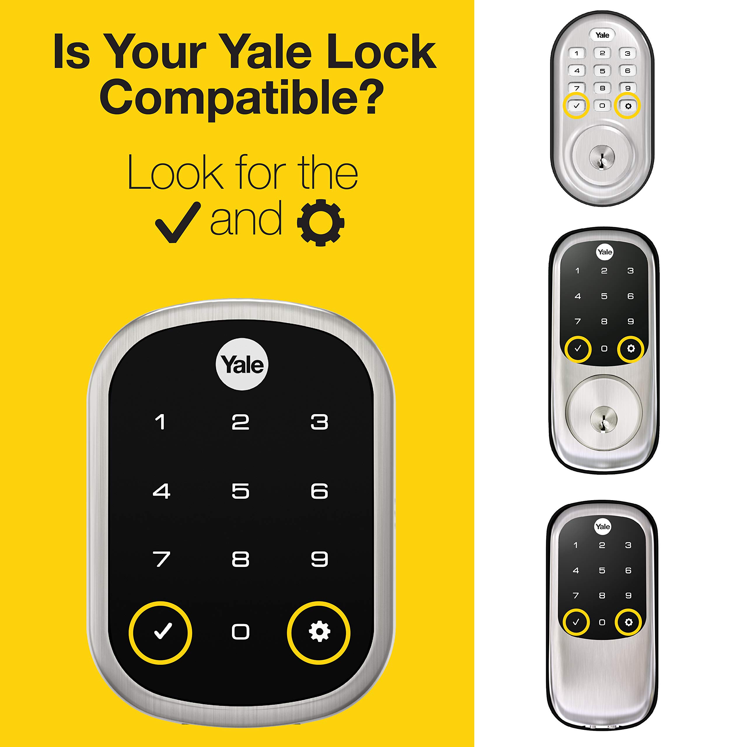 Yale WiFi and Bluetooth Upgrade Kit for Assure Locks and Assure Levers
