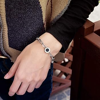 Amazon | Brawo ブレスレット チェーン レディース シルバー