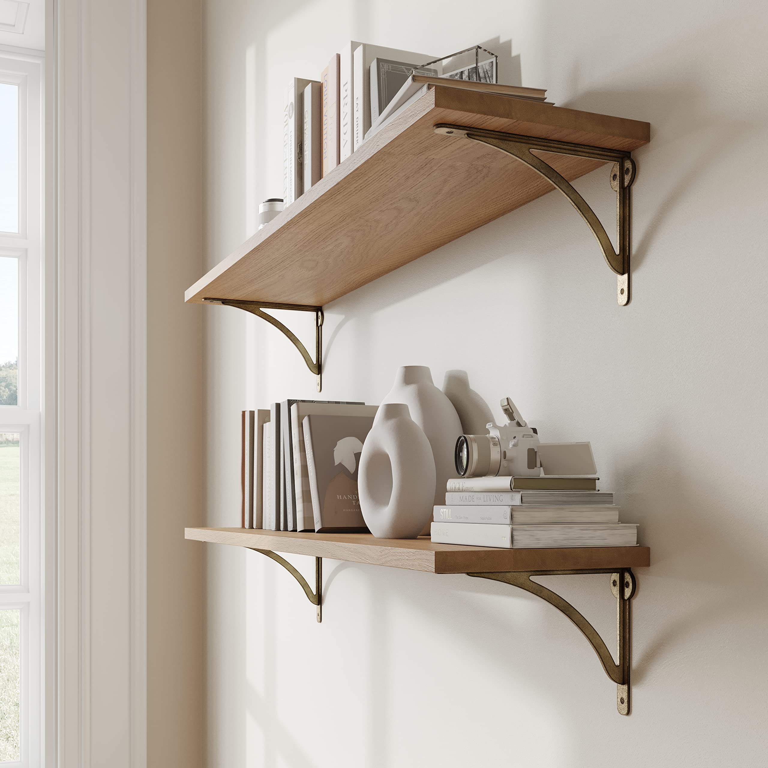 Amazon.com: RCH Hardware 8207AN(S) Fancy Decorative Iron Shelf