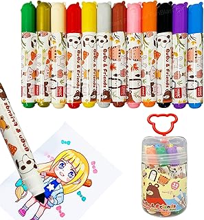 FunBlast Colour Pens - Washable Water Colour Pens, Colouring Kit Art Markers Colour Sketch Pens Set for Kids, Artists Sket... Price In India