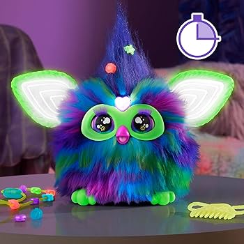 Amazon.com: Furby Galaxy Edition, Glow in The Dark, 15