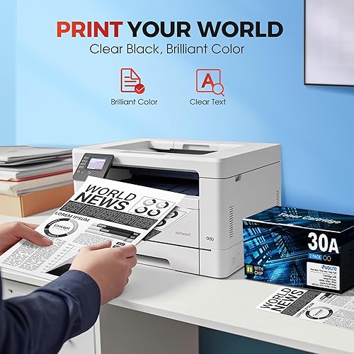 Miniatura 5 de Cartucho de tóner negro 30A CF230A - Reemplazo para HP 30A CF230A 30X CF230X compatible con impresora Pro MFP M227fdw M203dw M227fdn M203dn M227sdn