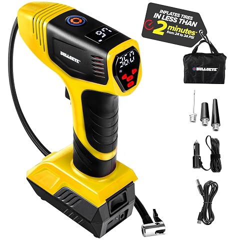 Bullseye Pro Portable Air Pump: Real-World Workflow & Tire Specs