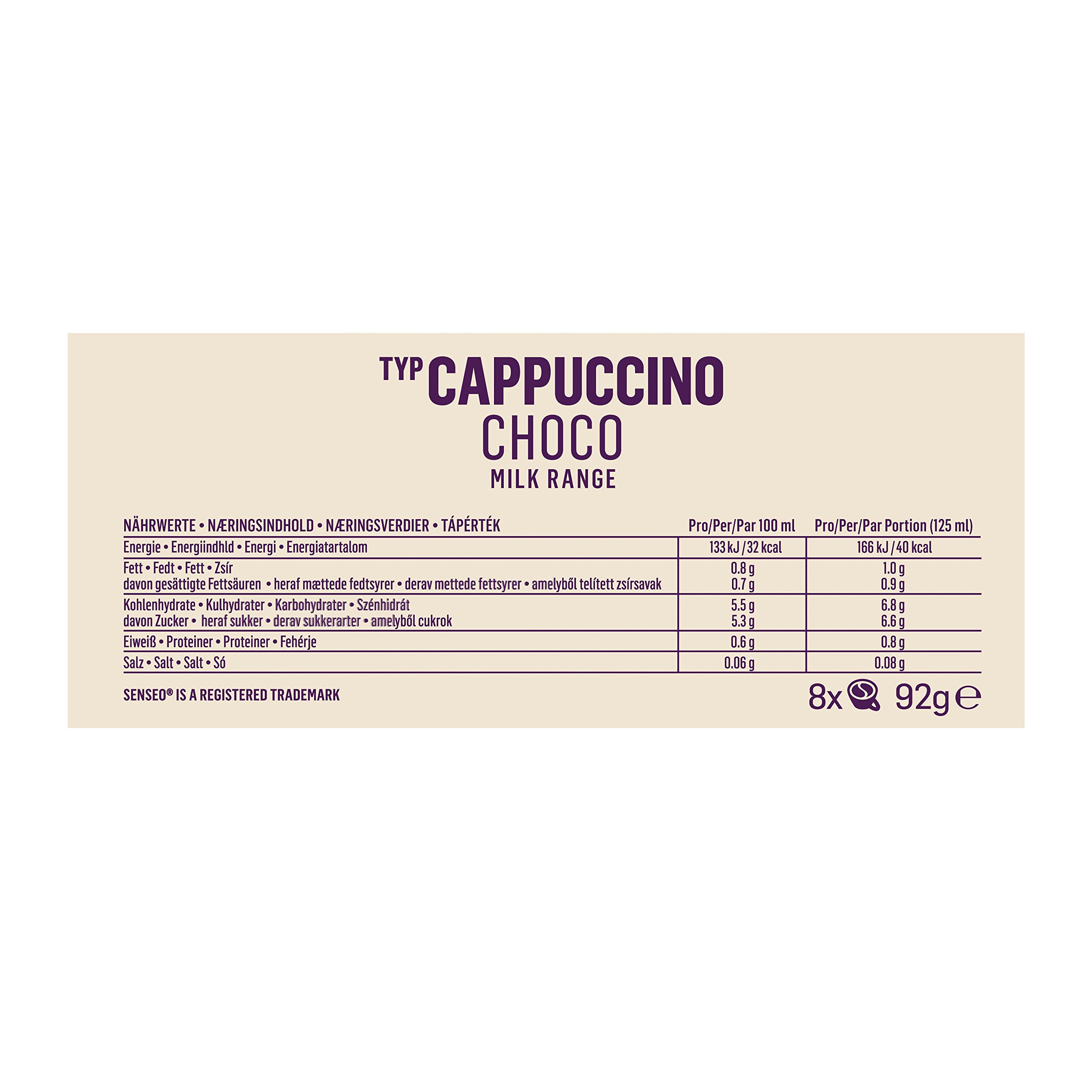 Douwe Egberts SENSEO Cappuccino Choco - Café Capuchino