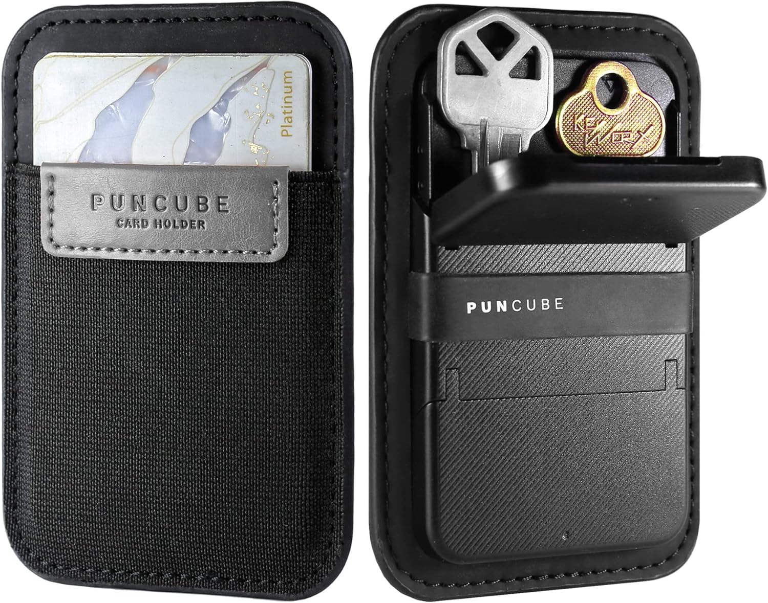 PUNCUBE Men's RFID Blocking Card Holder Wallet with Kuwait Ubuy
