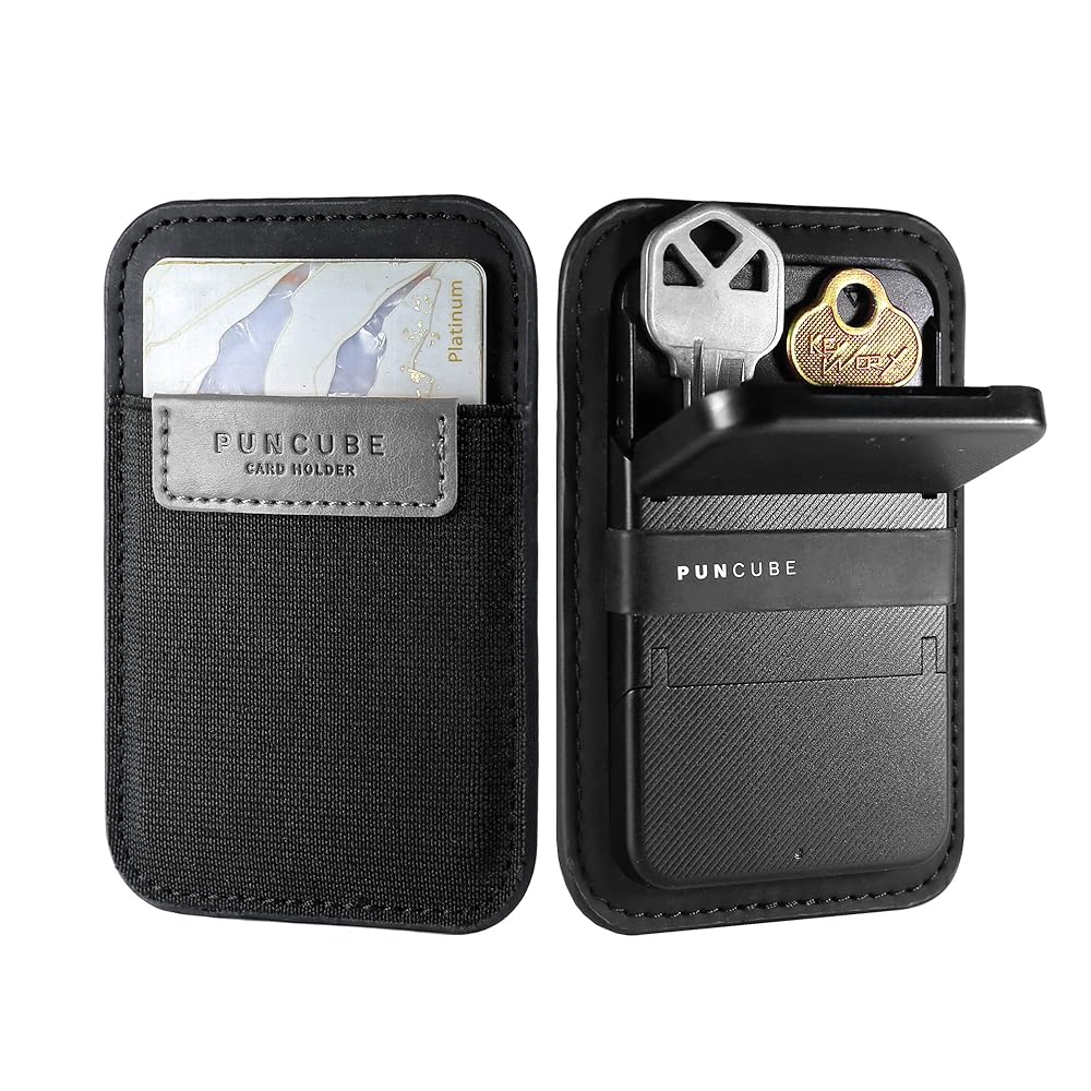 Amazon.com: PUNCUBE Men's Card Holder Wallet,Slim Minimalist