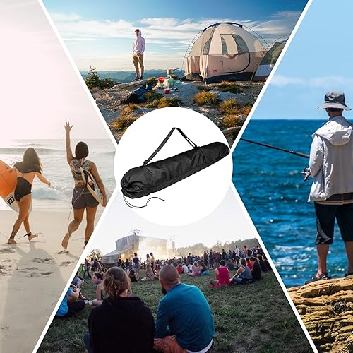 Miniatura 6 de Xxerciz Bolsa de repuesto para silla de campamento bolsa de almacenamiento ligera con asas de transporte y bolsillo adicional con cremalleras para