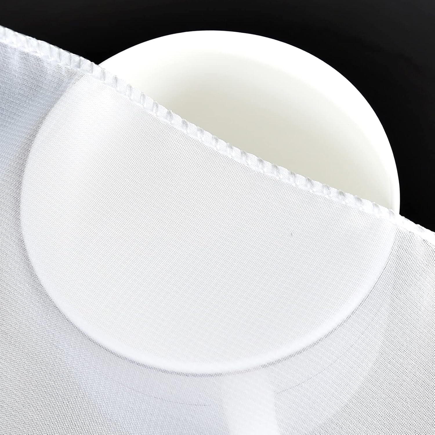 DOLOPL 10PCS White Chiffon Table Runner 10ft Wedding Table Runner,29x120 Gauze Table Runner,Rustic Sheer Table Decor for Romantic Bridal Shower, Baby Shower, Birthday Party Cake Table : Home & Kitchen