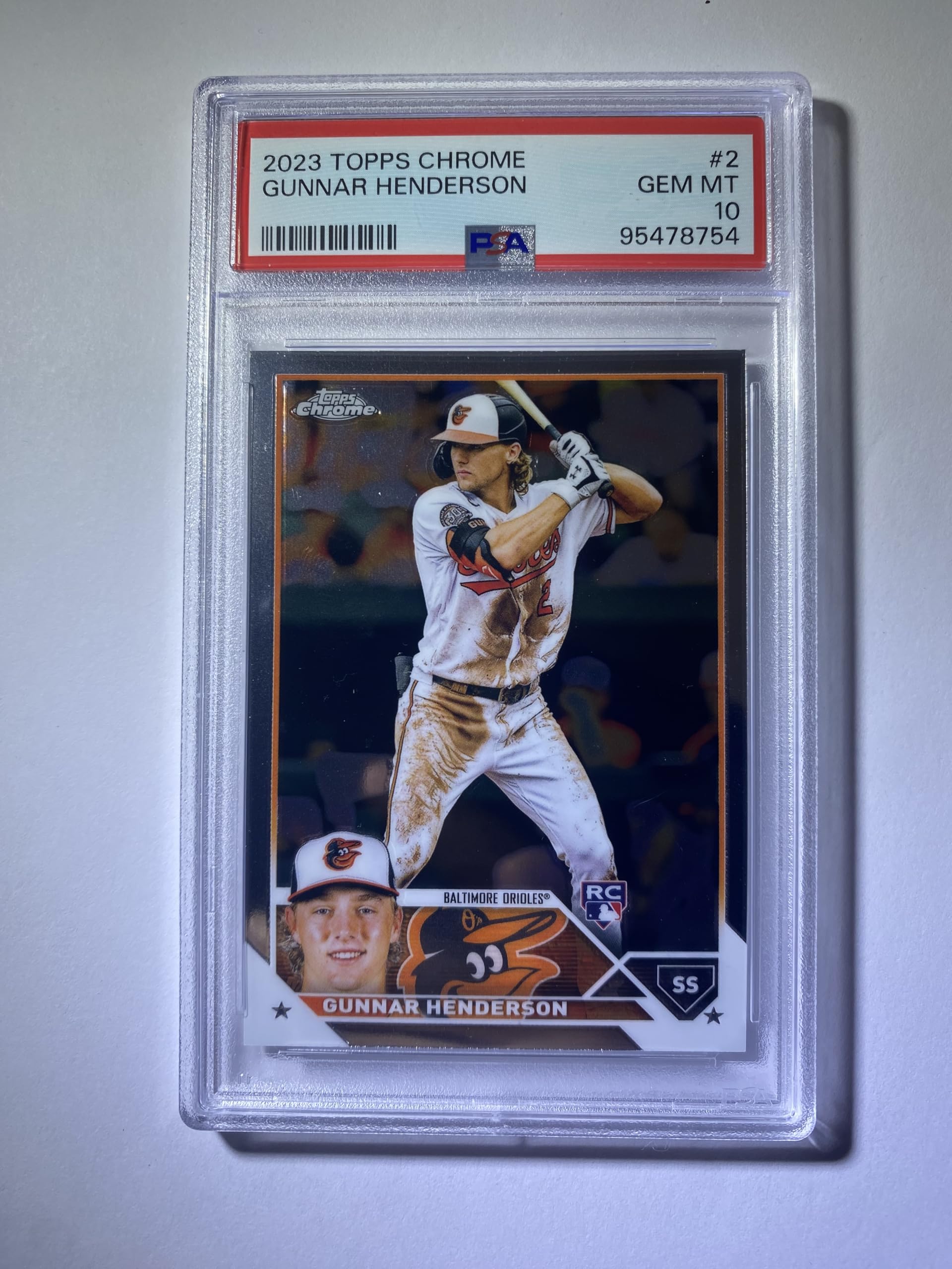 Amazon.com: 2023 Topps Chrome -BASE- Rookie Gunnar Henderson (RC