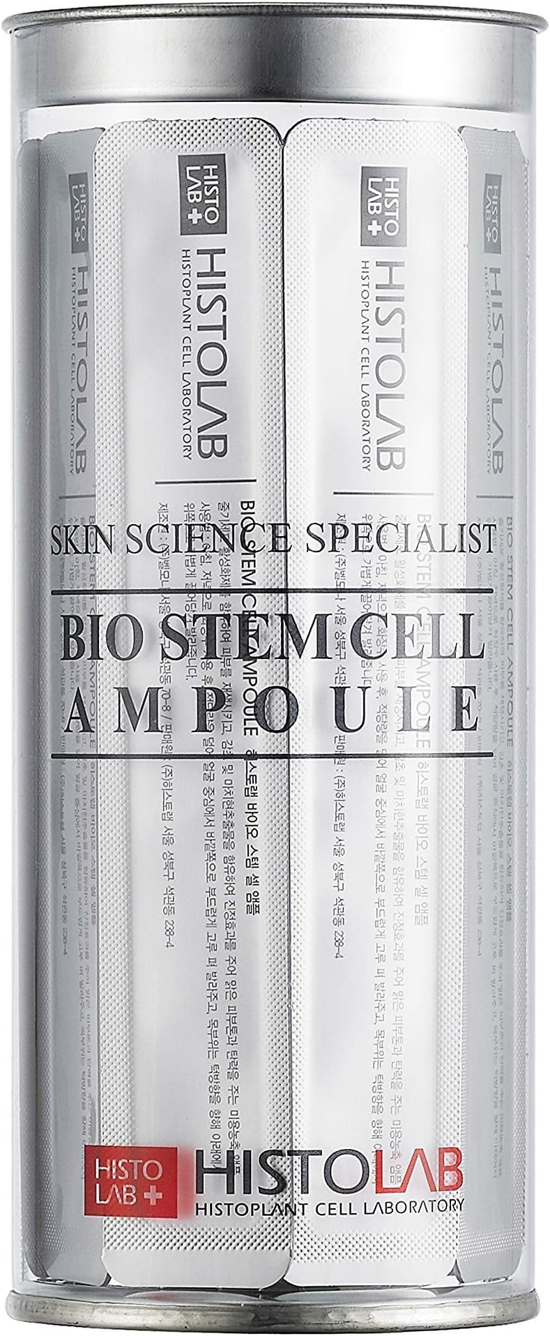 JustTheBasics HISTOLAB Bio Stem Cell Ampoule Natural Korean Skin Care Stem Cell