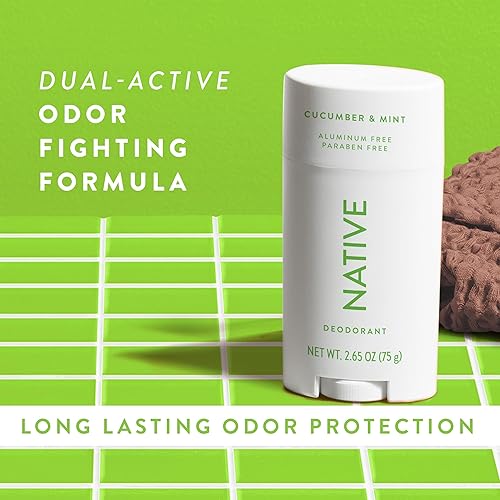 Miniatura 23 de Native El desodorante contiene ingredientes derivados de forma natural, control de olores de 72 horas, aromas de temporada para mujeres y hombres,