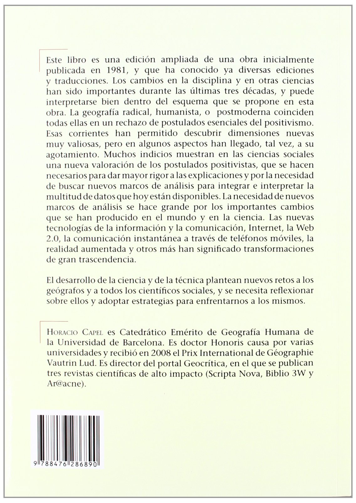 Filosofía Y Ciencia En La Geografía Contemporánea (La Estrella Polar)