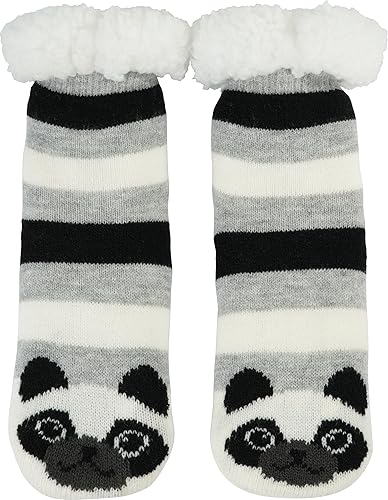 Miniatura 2 de Calcetines antideslizantes de Navidad para niñas y niños, forro grueso cálido, acogedor, suave, regalos para interiores