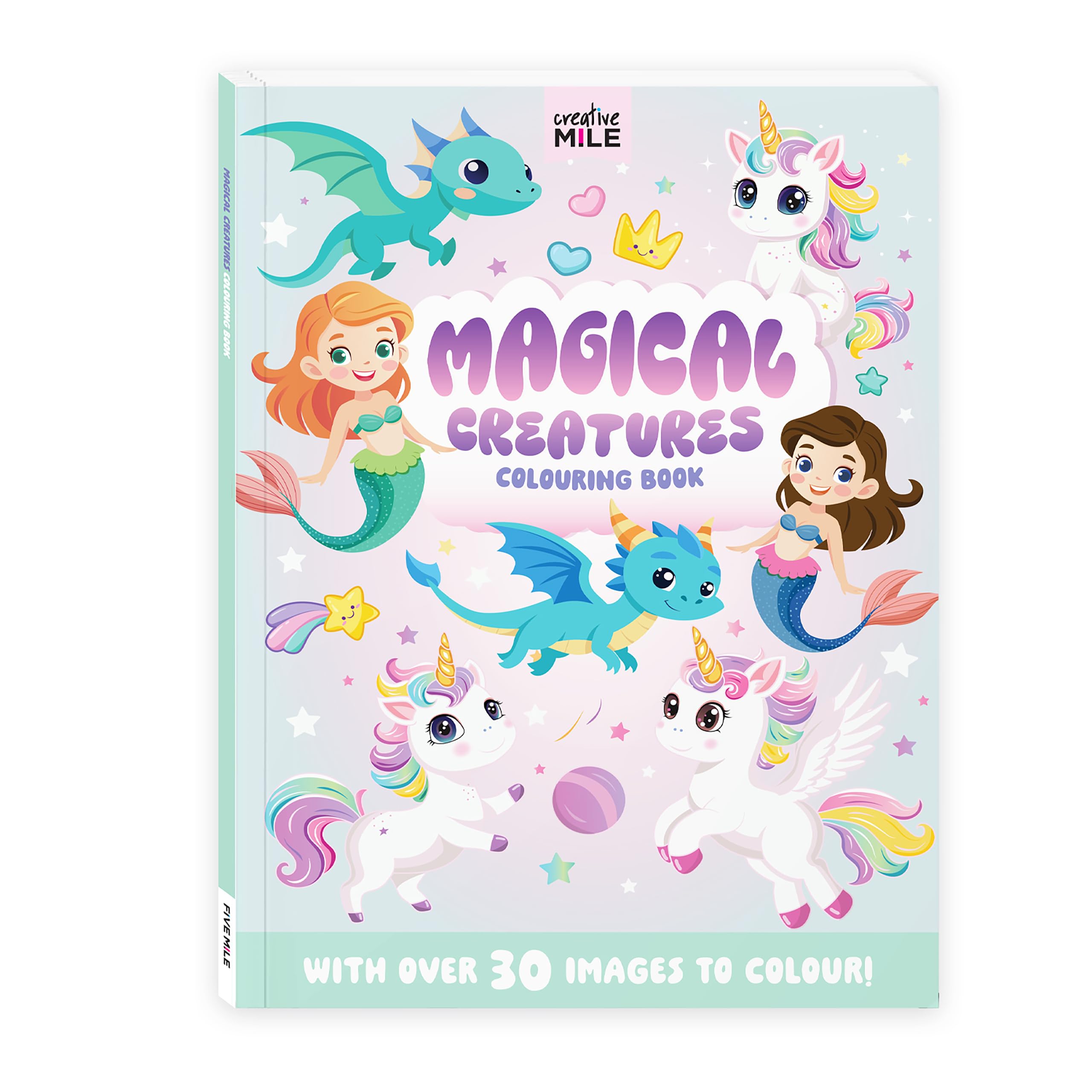 Magical Creatures Colouring Book PAPERBACK 9781923551275