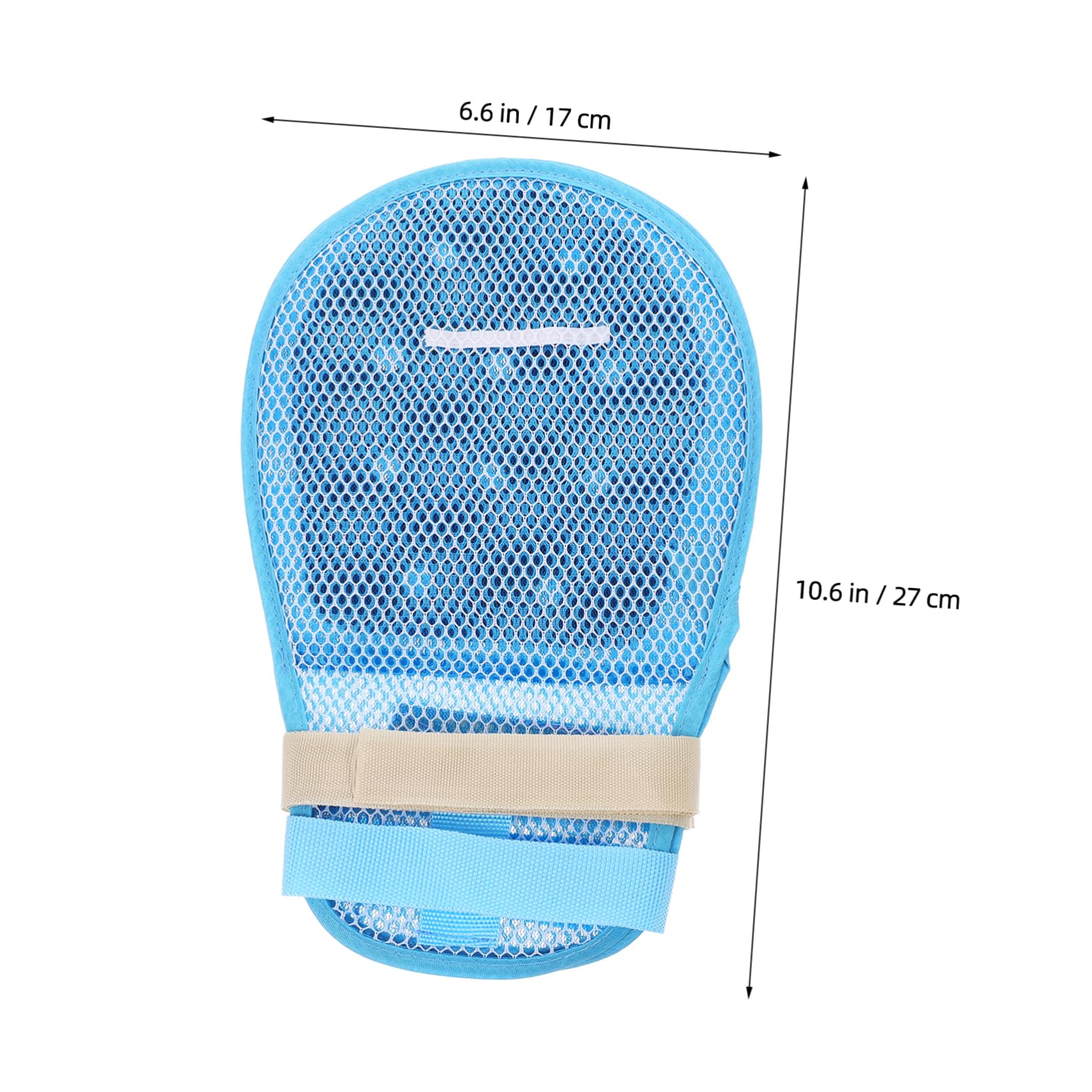 Anneome Elderly Hand Immobilization Gloves Scratch Mitts for Safety Control and Finger Breathable Design for Patient Color