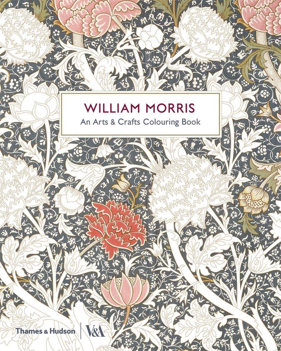 William Morris An Arts & Crafts Colouring Book (Paperback Book)