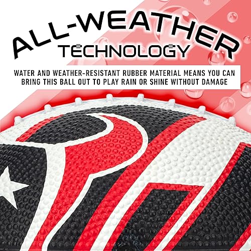 Vista 19 de Franklin Sports NFL Team Footballs - Rubber Youth Mini Balls for All Teams - Kids 8.5" Football + Air Pump Sets - Official NFL Licensed