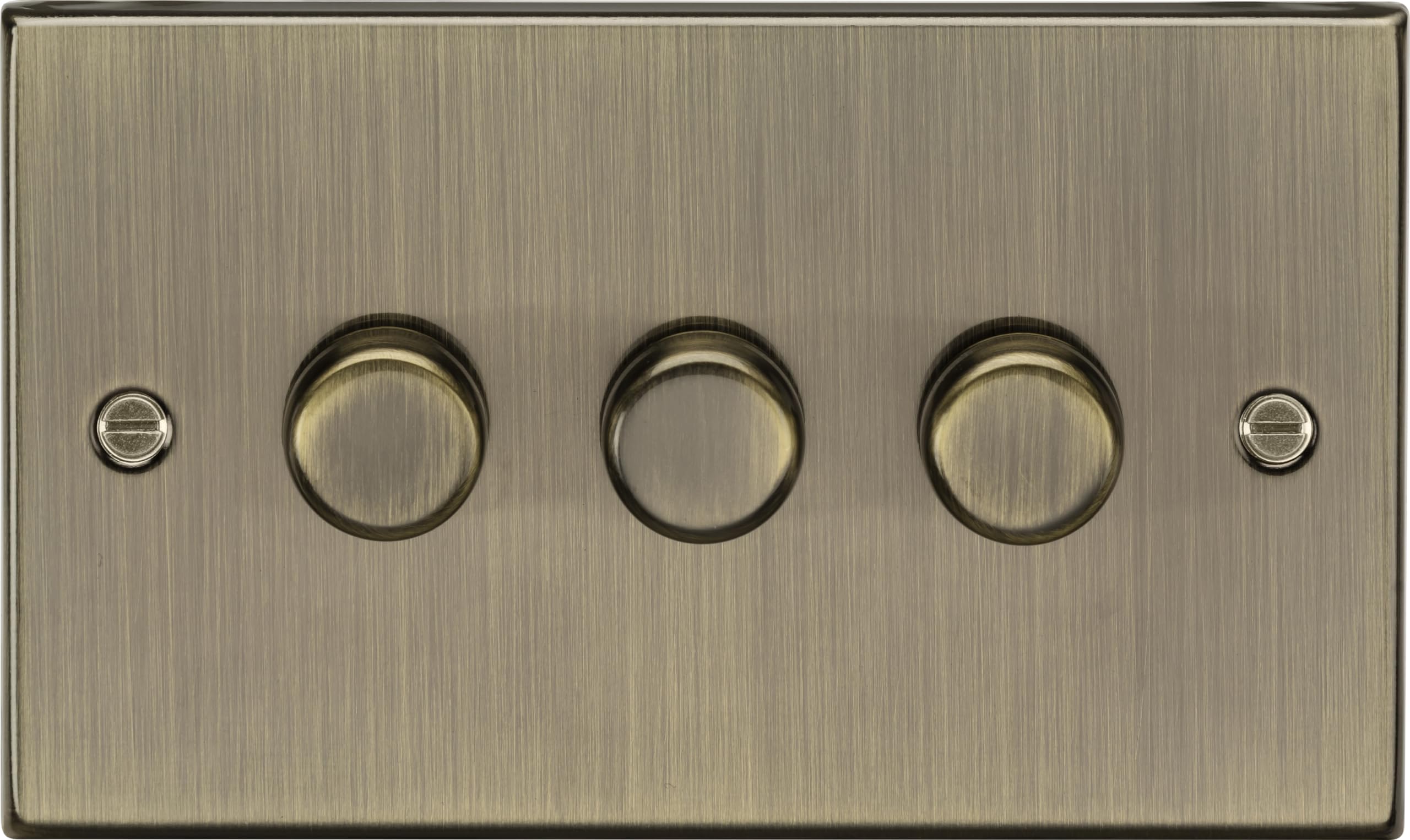 3G 2-way 10-200W (5-150W LED) Intelligent dimmer - Antique Brass — image 1