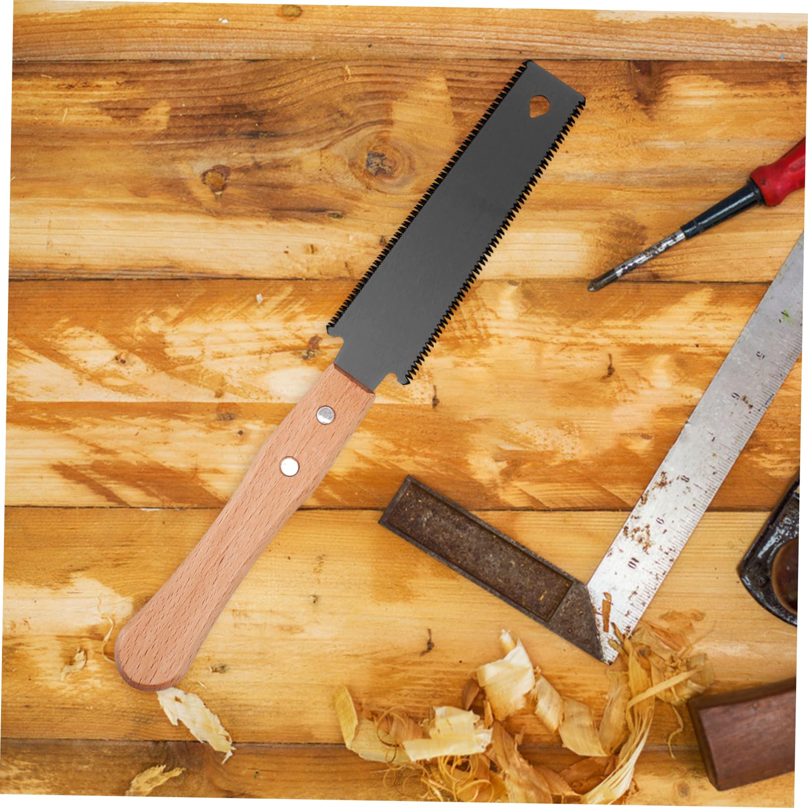 DIYEAH Gardening Hand Saw Heavy Duty Pruning Tool with Non Slip Grip Compact Design for Camping and Outdoor Use for Crafts and DIY Projects