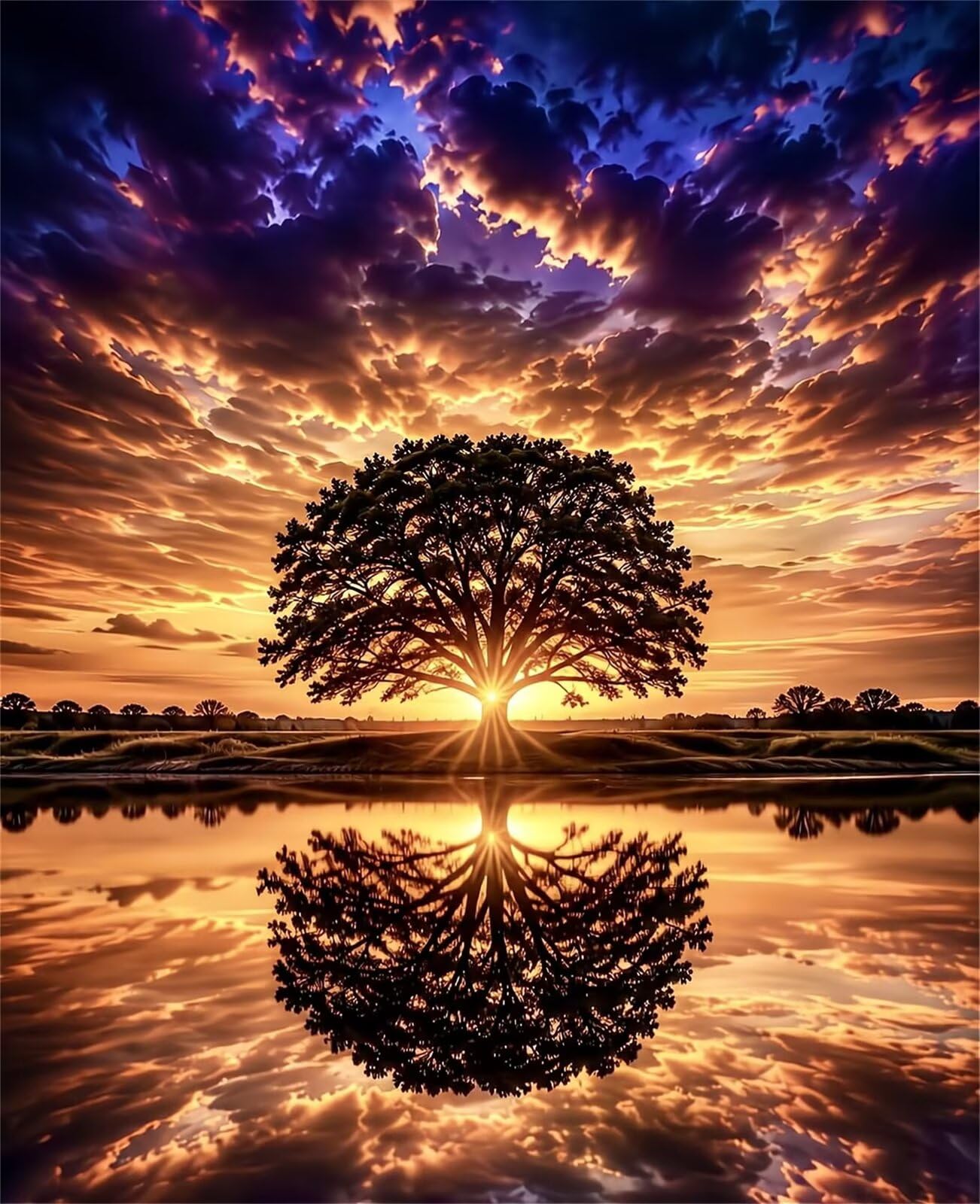 Puzzle de 100 piezas con letras traseras para armar el Árbol de la Vida sin frustraciones 7