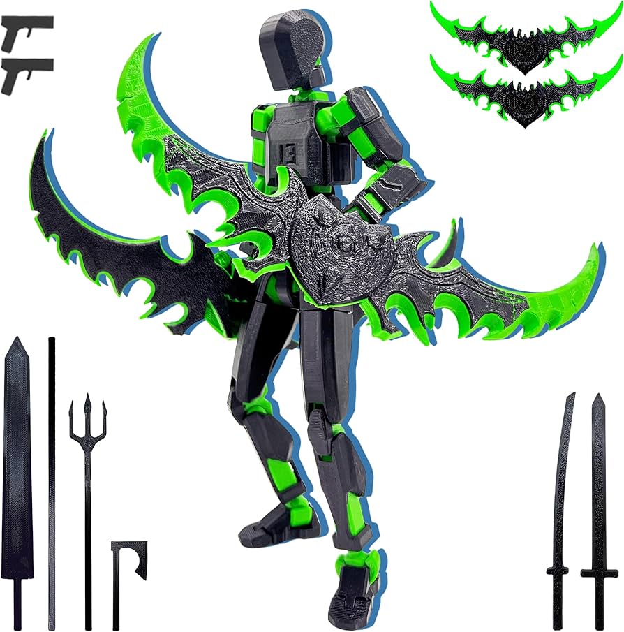 Amazon.com: Uodofy (Assembly Completed) T13 Action Figure Set, 3D