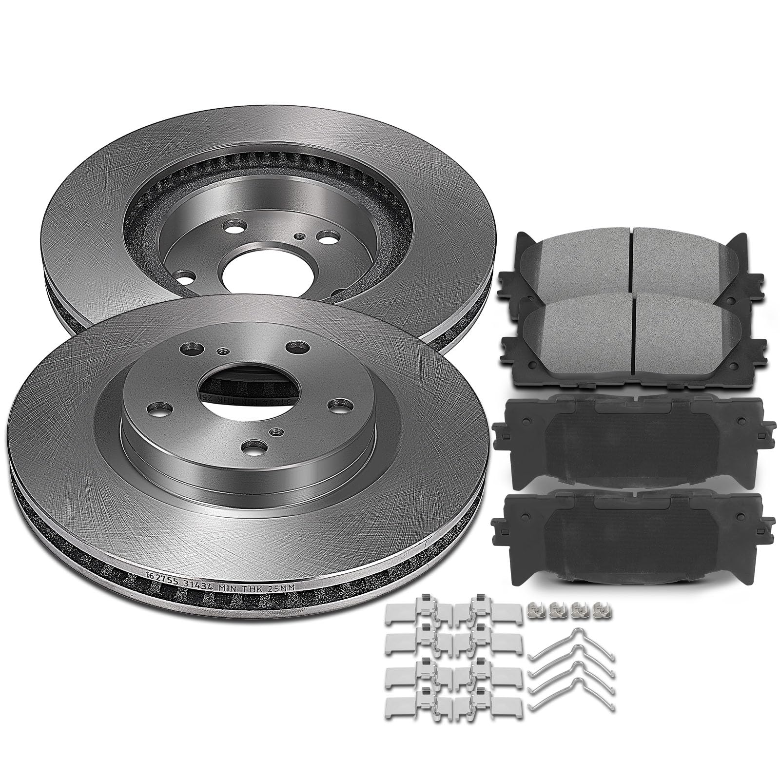 SCITOO Front Brake Kits Disc Brake Rotor Brakes Pads:31434;D1293