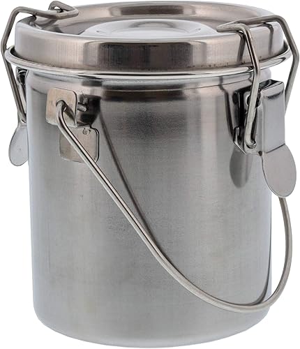 US Art Supply Arandela de cepillo de lujo a prueba de fugas de acero inoxidable