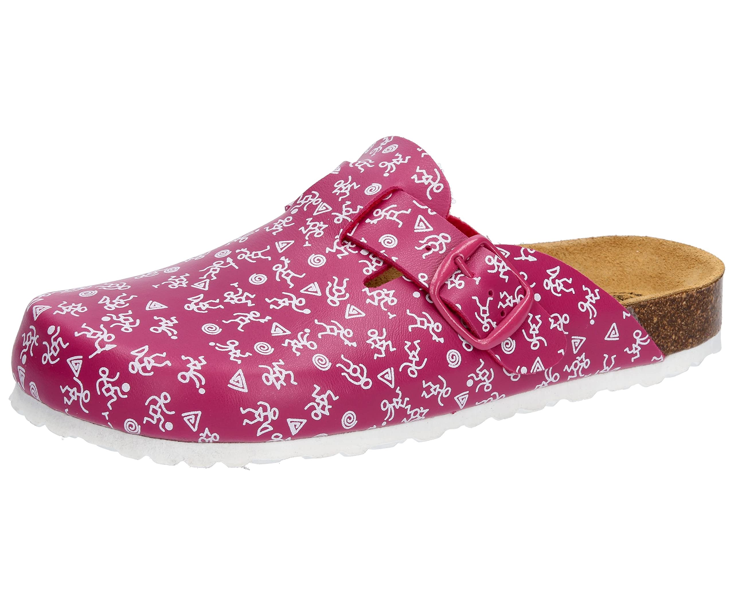 Lico Unisex Bioline Clog Print Pantoletten