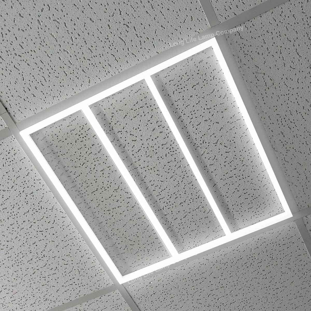 Long Life Lamp Company White 64W Border Line Led Panel 600 X 600 Recessed Ceiling Light Border Lit Frame 6500K 64W01