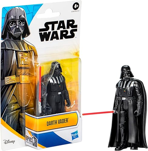 Miniatura 3 de STAR WARS Epic Hero Series Darth Vader - Figura de acción y accesorio de 4 pulgadas, juguetes para niños y niñas de 4 años