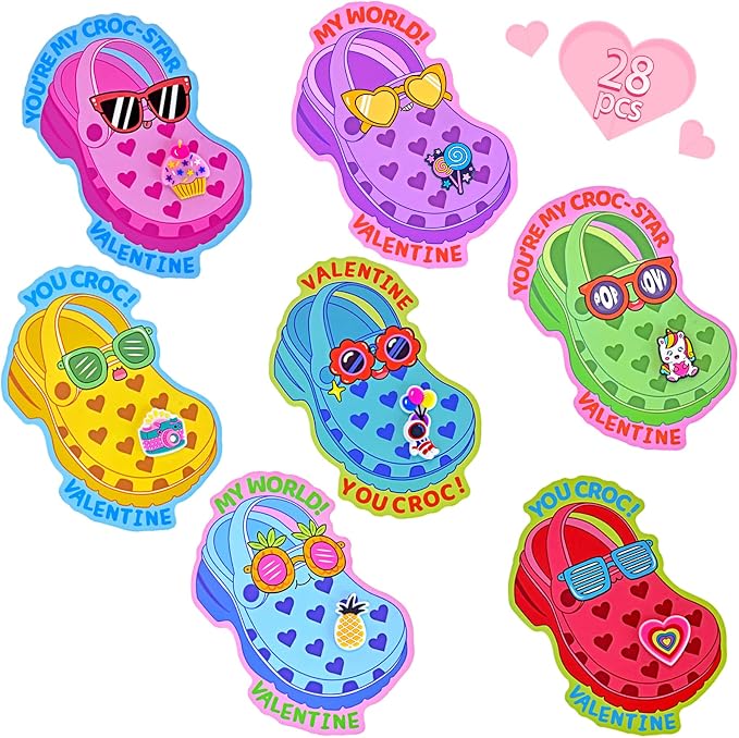 Amazon.com: Pinkcow Valentines Day Gifts for Kids Classroom ...