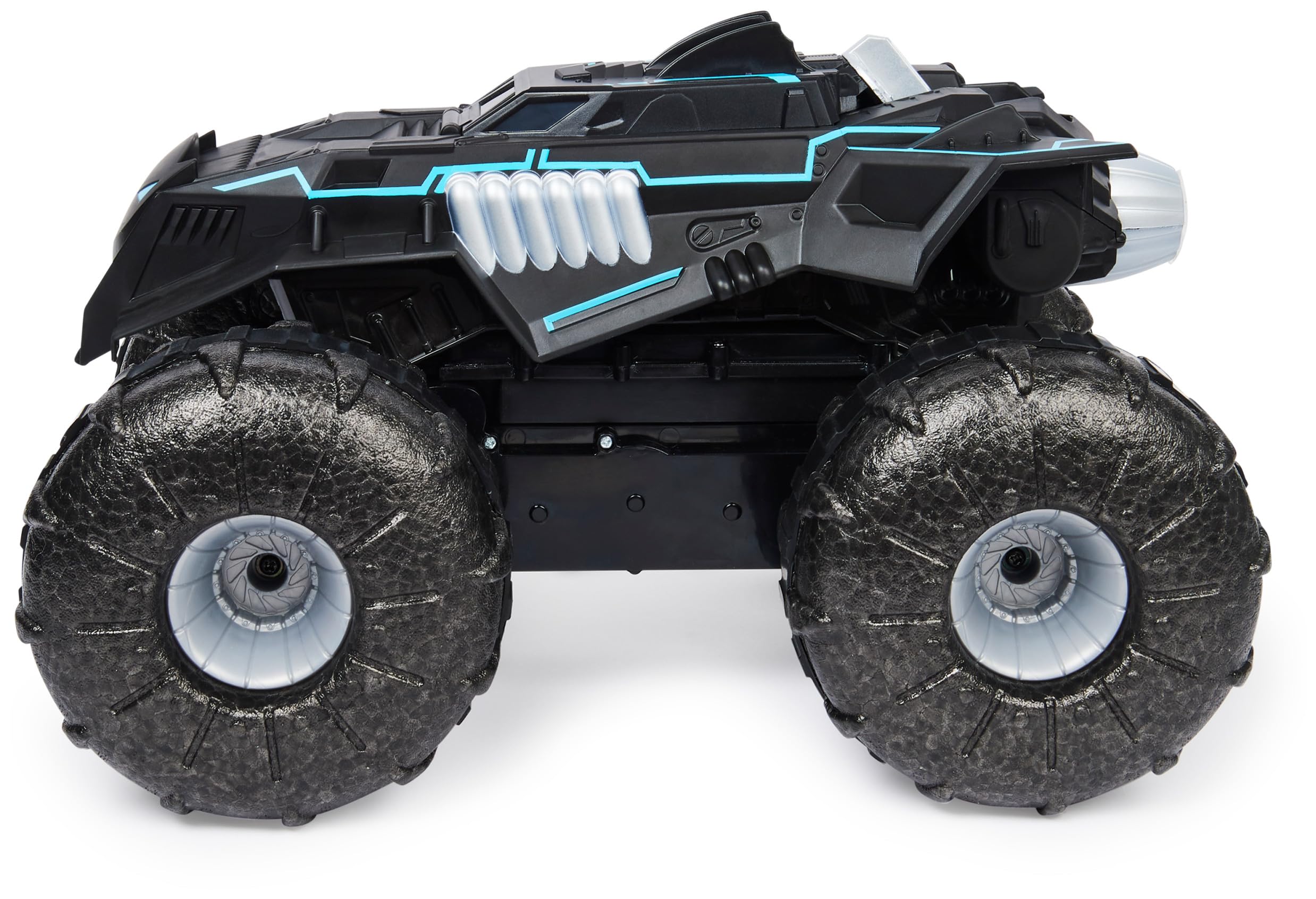 DC Batman All-Terrain Batmobile, ferngesteuertes Amphibienfahrzeug für Land und Wasser mit Platz für 1x 10cm Batman-Actionfigur