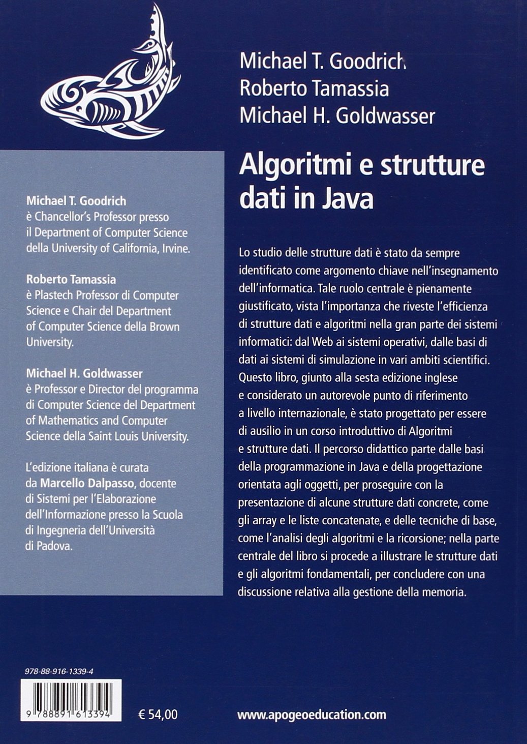 Algoritmi e strutture dati in Java