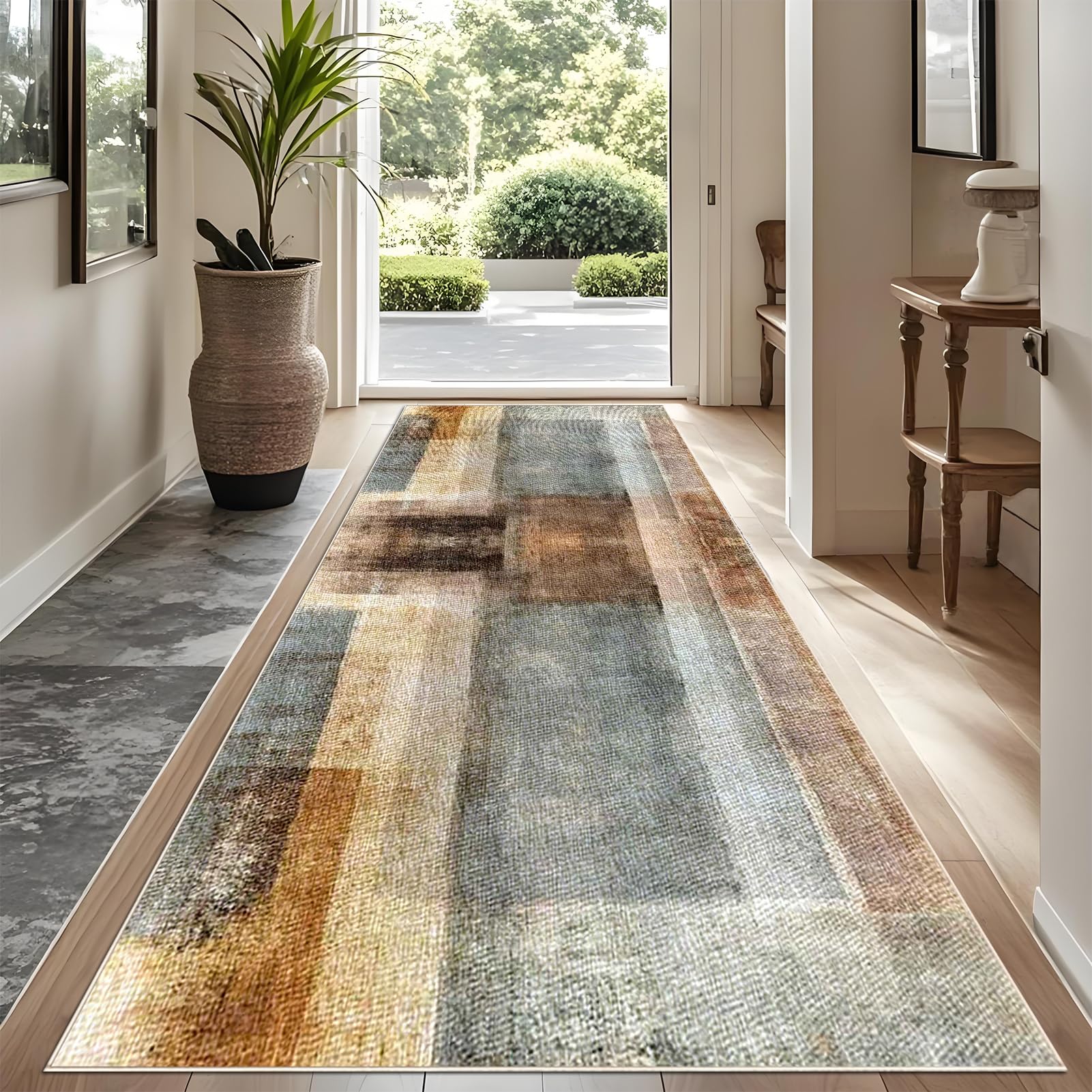 Tapis de couloir antidérapant de qualité supérieure pour le salon