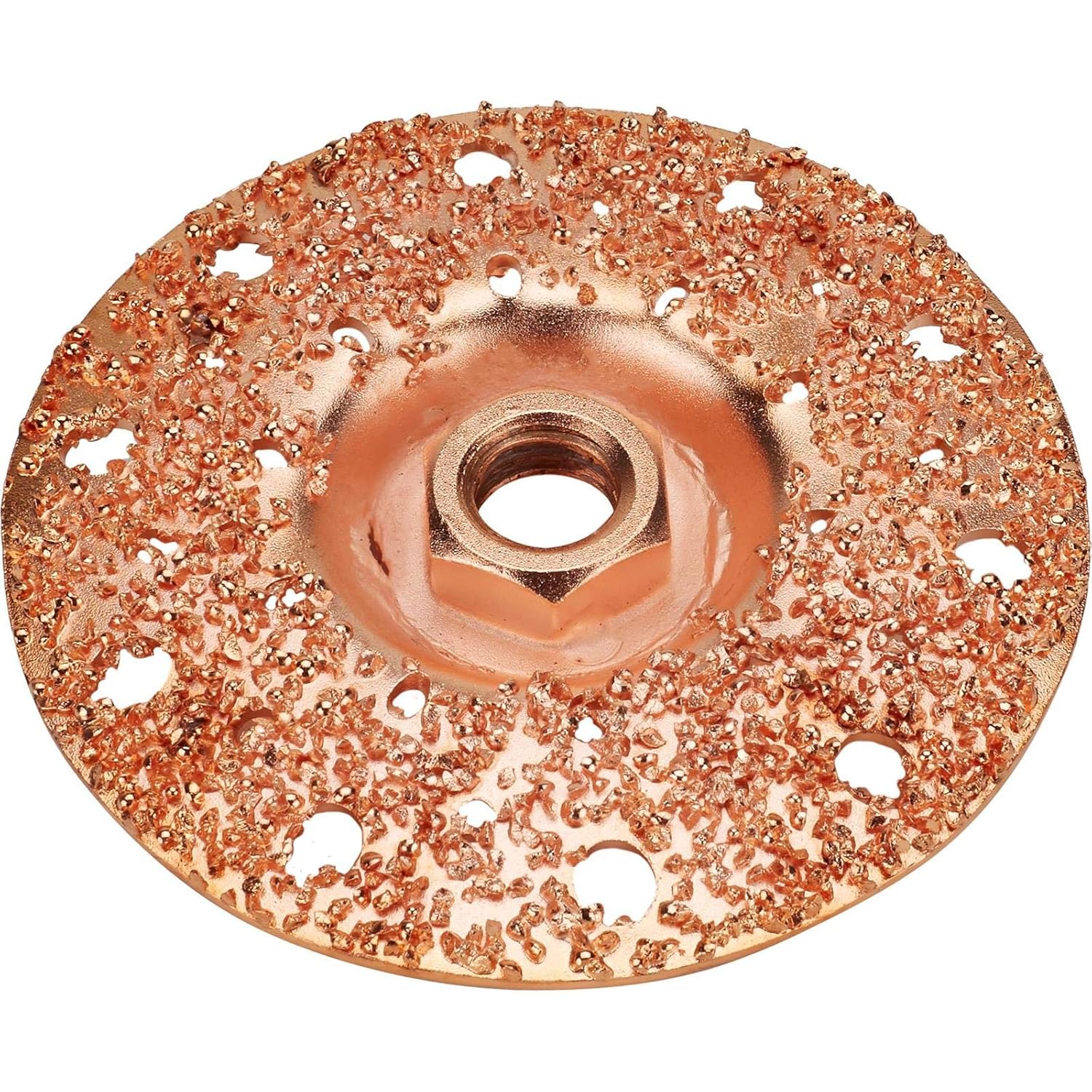 Tire Grinding Disc, 4-Inch: Carbide Discs for 4 to 4.5" Grinders, 5/8"-11 Threaded Center, Enhances Tire Performance, Ideal for Refreshing Used Tires, Also Available in 7" Size
