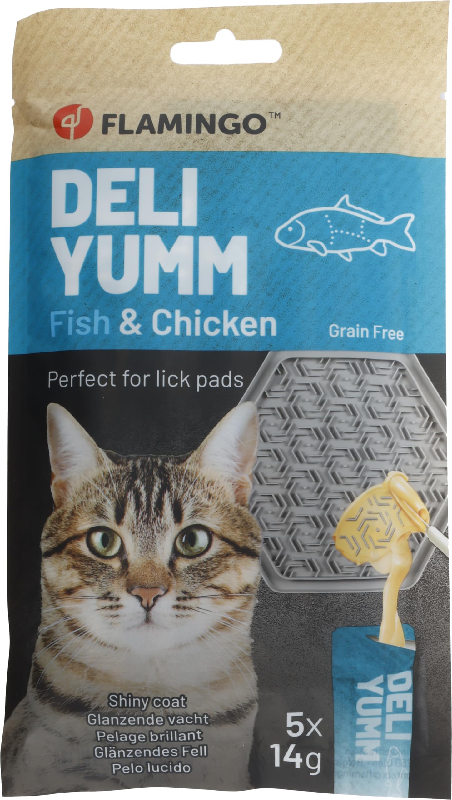 SNACK DELI YUMM PASTE SKIN & COAT 70G